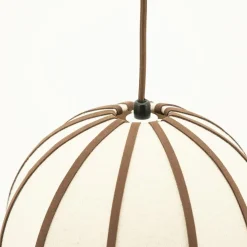 Cocoon 1-lichts Hanglamp lang Naturel