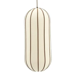 Cocoon 1-lichts Hanglamp lang Naturel