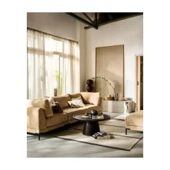 Coffee A Gogo Salontafel mangohout walnoot 90cm