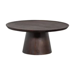 Coffee A Gogo Salontafel mangohout walnoot 90cm