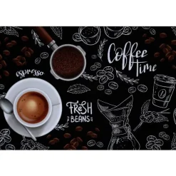 Coffee Time Fresh Beans - metalen bord