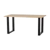 Combi-tablo Eettafel eiken U-poot 160 cm