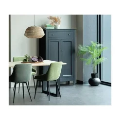 Combi-tablo Eettafel eiken U-poot 160 cm