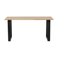 Combi-tablo Eettafel eiken U-poot 160 cm