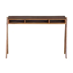 Compartment Bureau acaciahout bruin 120cm