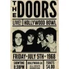 Concertbord The Doors - metalen bord