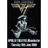Concertbord Van Halen 1980 - metalen bord