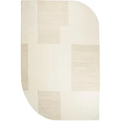 Contour Vloerkleed gebroken wit 290x190cm