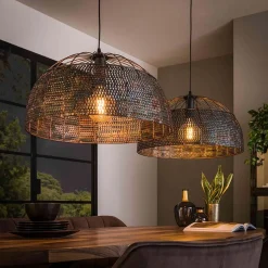 Cooper 2-lichts hanglamp industrieel