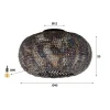 Cooper 1-lichts Plafondlamp