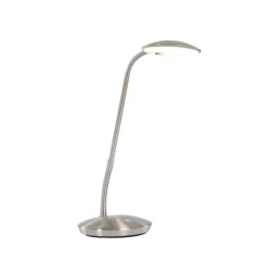 Coraline 1-lichts Bureaulamp Staal