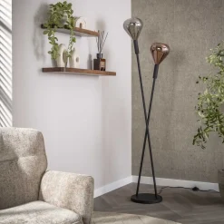 Corrado 2-lichts Vloerlamp Meerkleurig