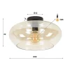 Cortana 1-lichts Plafondlamp Amber