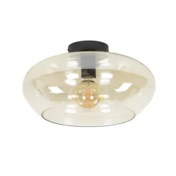 Cortana 1-lichts Plafondlamp Amber
