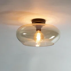 Cortana 1-lichts Plafondlamp Amber