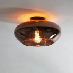 Cortana 1-lichts Plafondlamp Koper