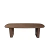Cortez Salontafel Deens ovaal walnoot 130cm
