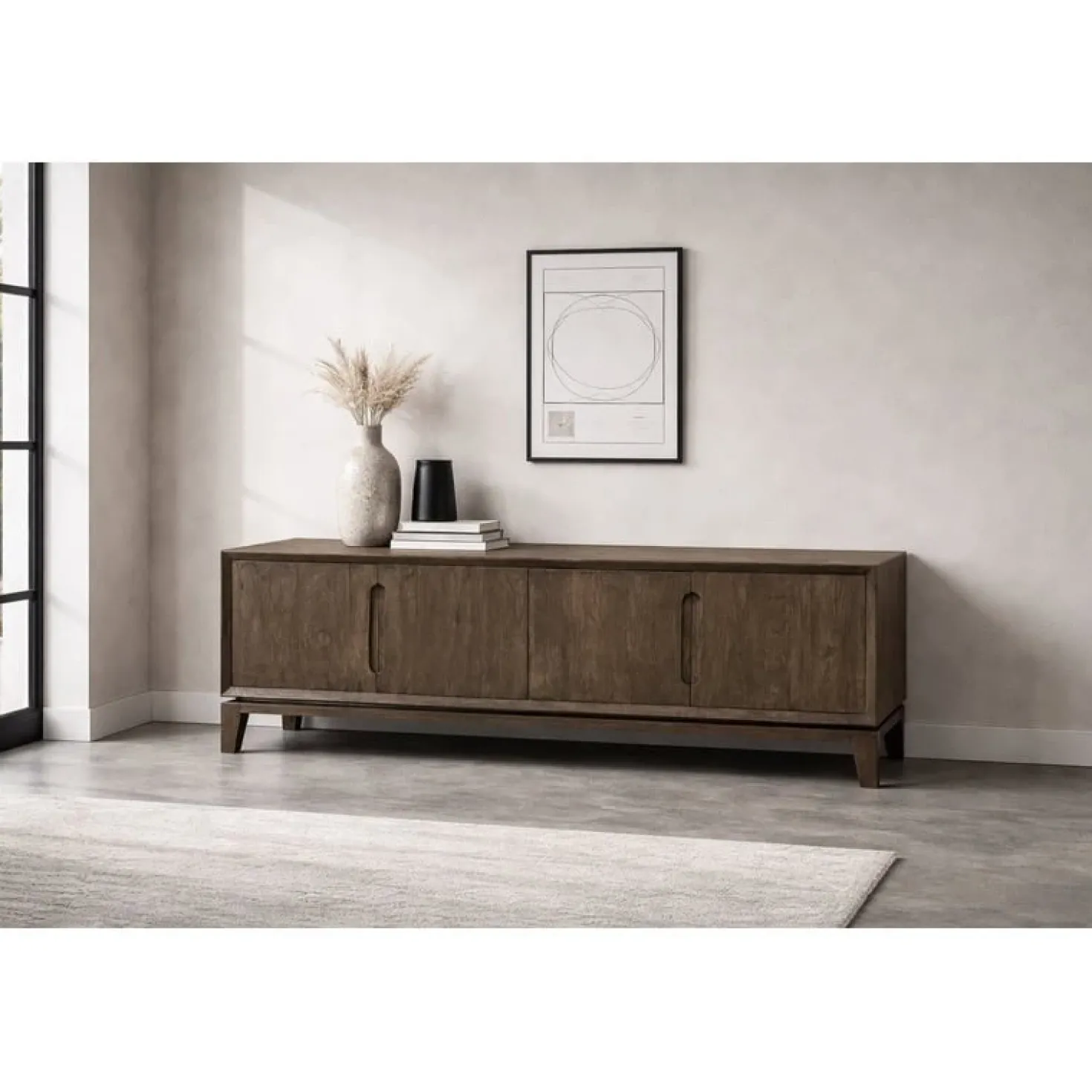 Cortez Tv meubel walnoot 170cm