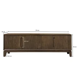 Cortez Tv meubel walnoot 170cm