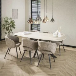 Cozy Eetkamerstoel Cargo zand