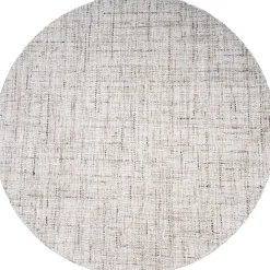 Cross vloerkleed Beige Rond 160x160cm