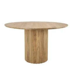 Crotone Eettafel rond Acaciahout 130 cm