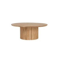 Crotone Salontafel set van 2 rond Acaciahout
