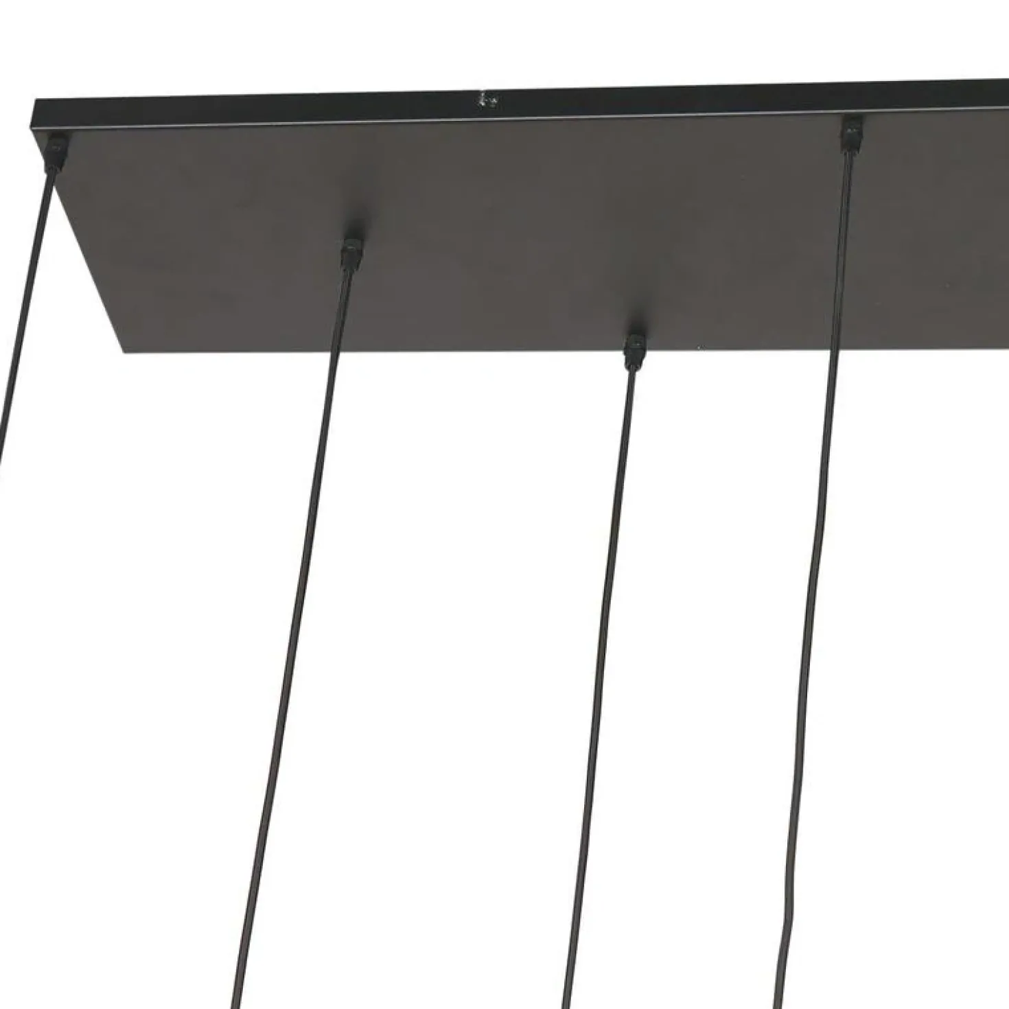 Curtis 6+3 lichts Hanglamp Amber