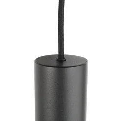 Curtis 6+3 lichts Hanglamp Smoke