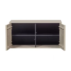 Daily Kledingkast dubbel smal grenen beige 100cm
