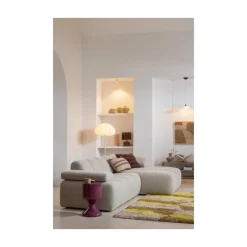 Dalia 1-lichts Vloerlamp papier wit