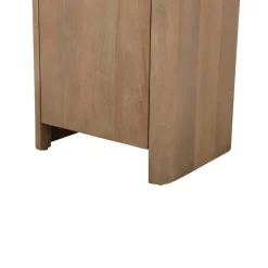 Dallas Boekenkast Naturel Mangohout 55cm