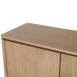 Dallas Dressoir Naturel Mangohout 165cm