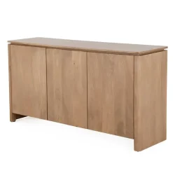 Dallas Dressoir Naturel Mangohout 165cm