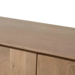 Dallas Dressoir Naturel Mangohout 165cm