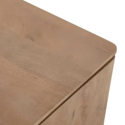 Dallas Salontafel vierkant Naturel Mangohout 80cm