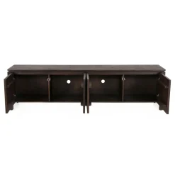 Dallas Tv meubel Bruin Mangohout 210cm