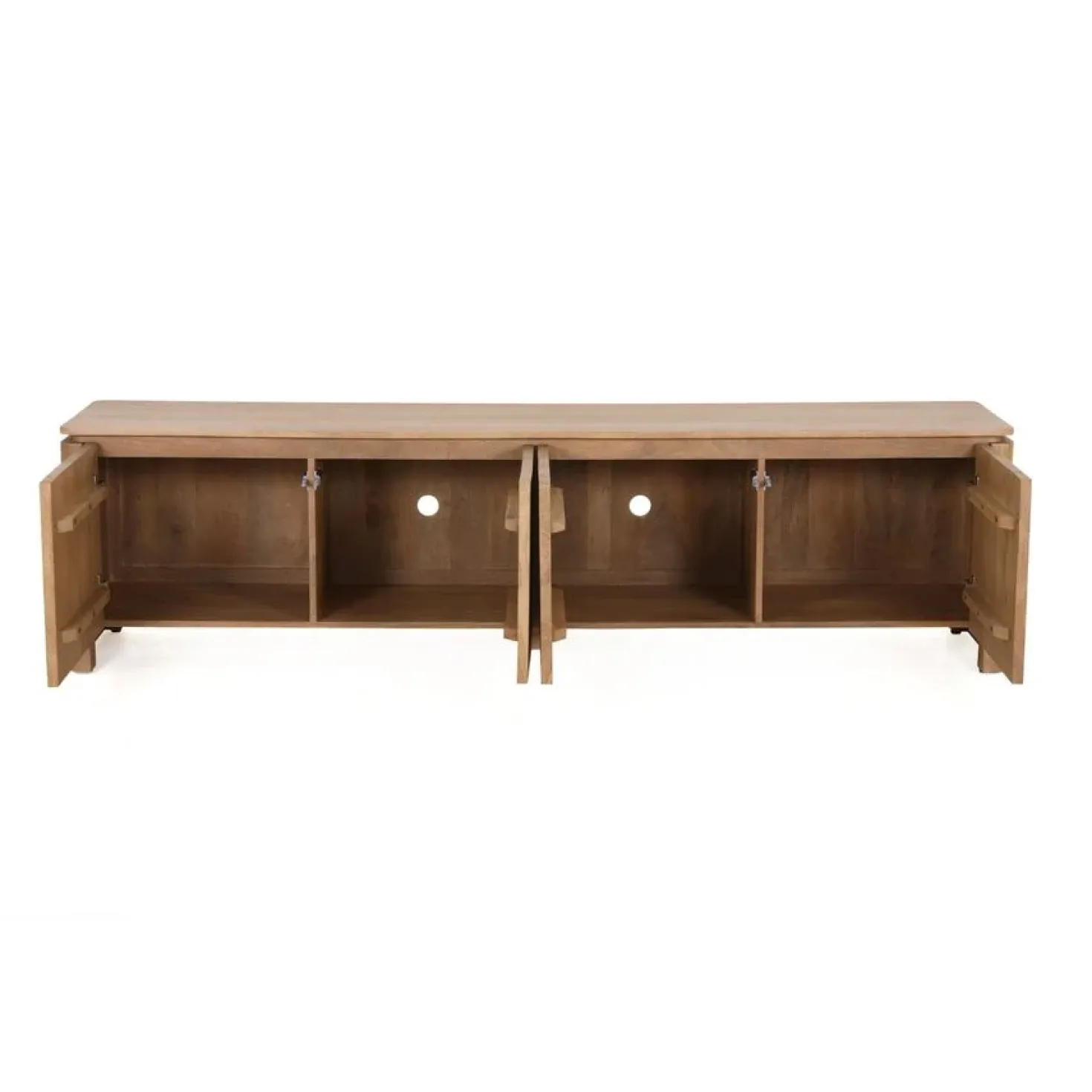 Dallas Tv meubel Naturel Mangohout 210cm