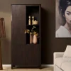 Dallas Vakkenkast Bruin Mangohout 90cm