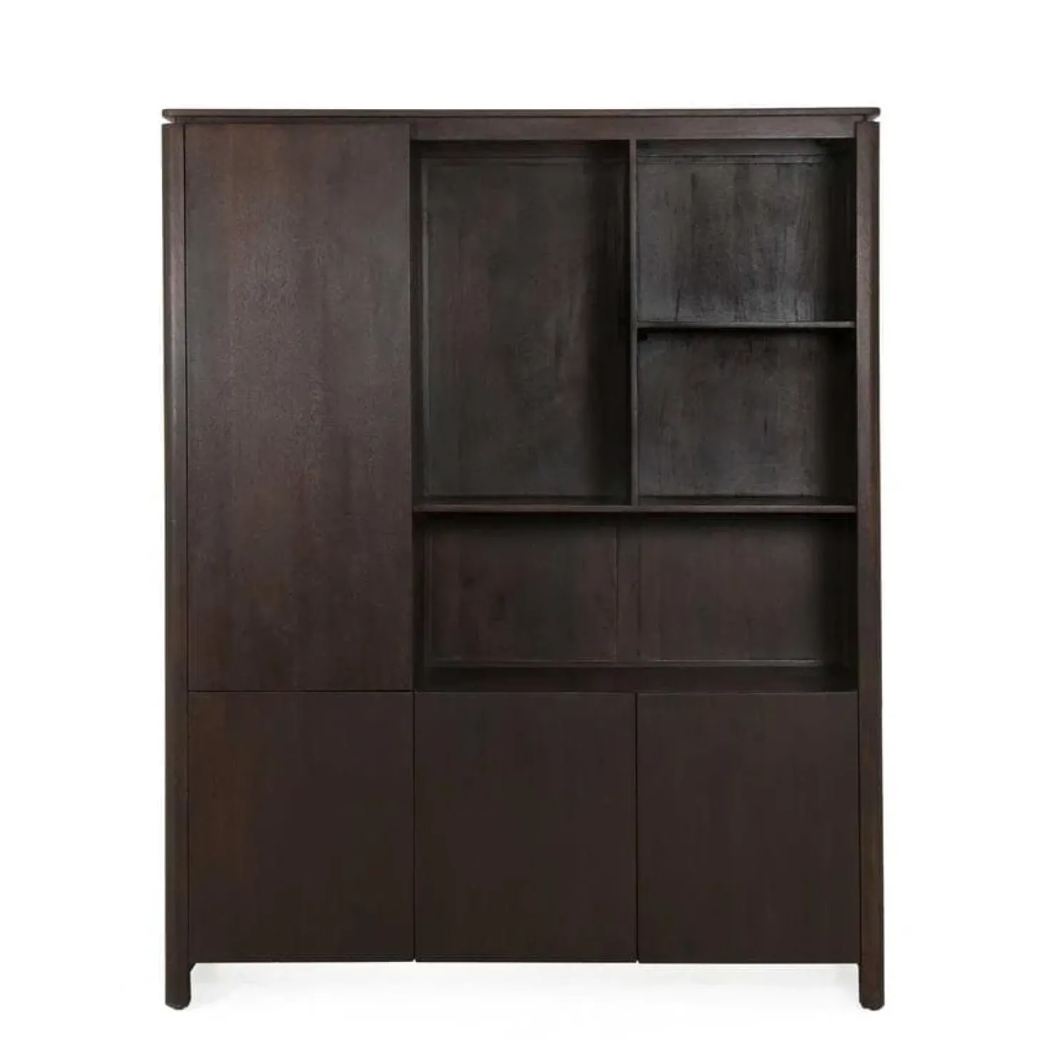 Dallas Vakkenkast XL Bruin Mangohout 160cm