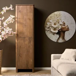 Dallas Wandkast Naturel Mangohout 55cm