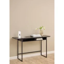 Daluna Sidetable Zwart 140cm