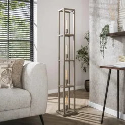 Debby 4-lichts Vloerlamp Beige