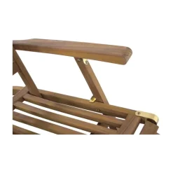Deckchair Teak verstelbaar