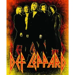 Def Leppard - metalen bord