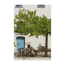 Delta Picknick tuintafel aluminium terracotta 220cm