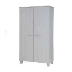 Dennis Kledingkast grenen grijs 111cm