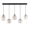 Denzel Glazen Hanglamp 5 lichts 120cm