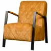 Dexter Fauteuil velvet Geel 65cm