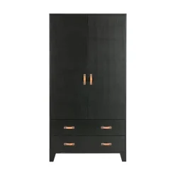 Dian Kledingkast grenen zwart 94cm